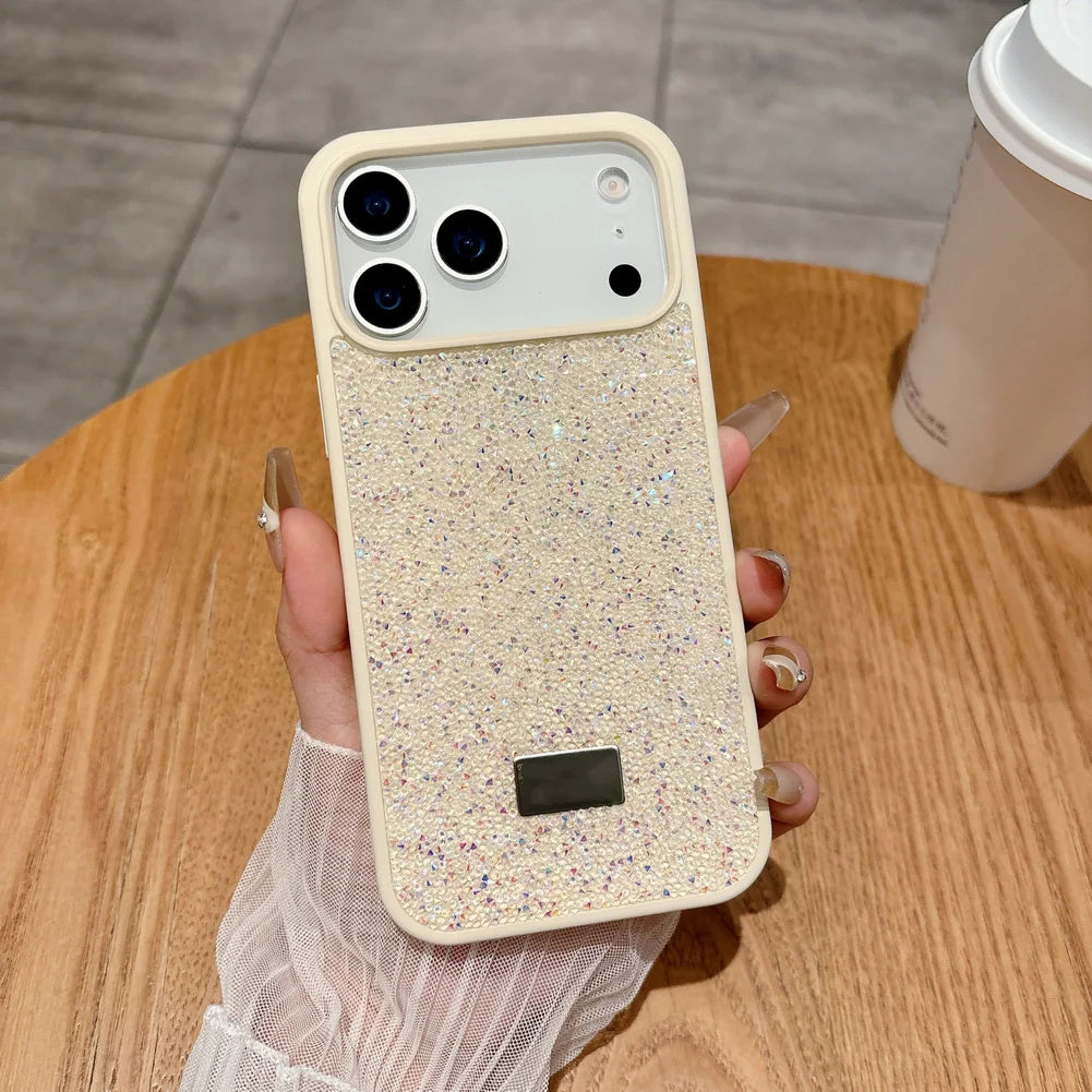 Coque iPhone à pailleté