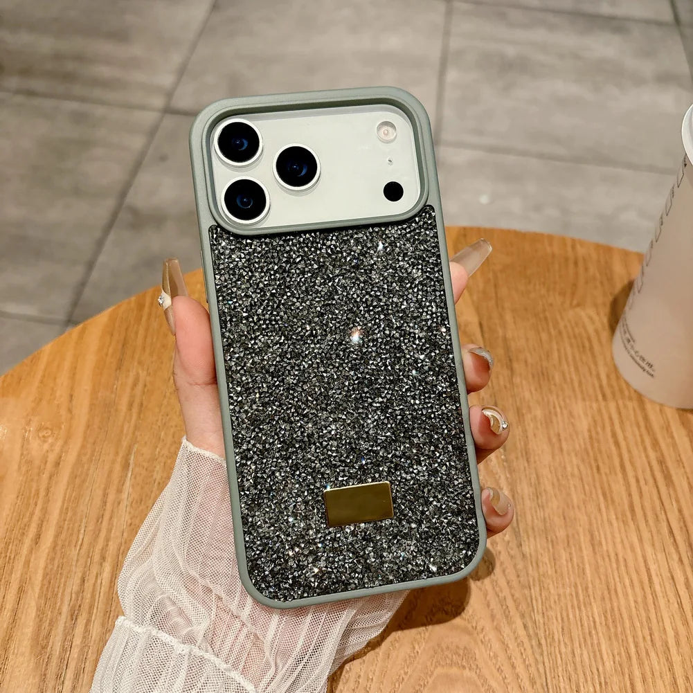 Coque iPhone à pailleté