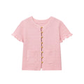 Knit Tops Cropped Cardigan