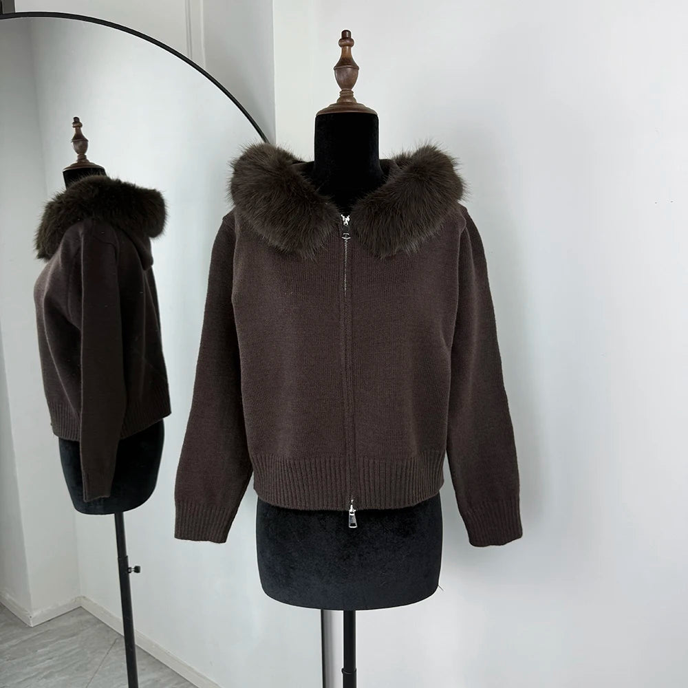 Winter Hoodie Cardigan