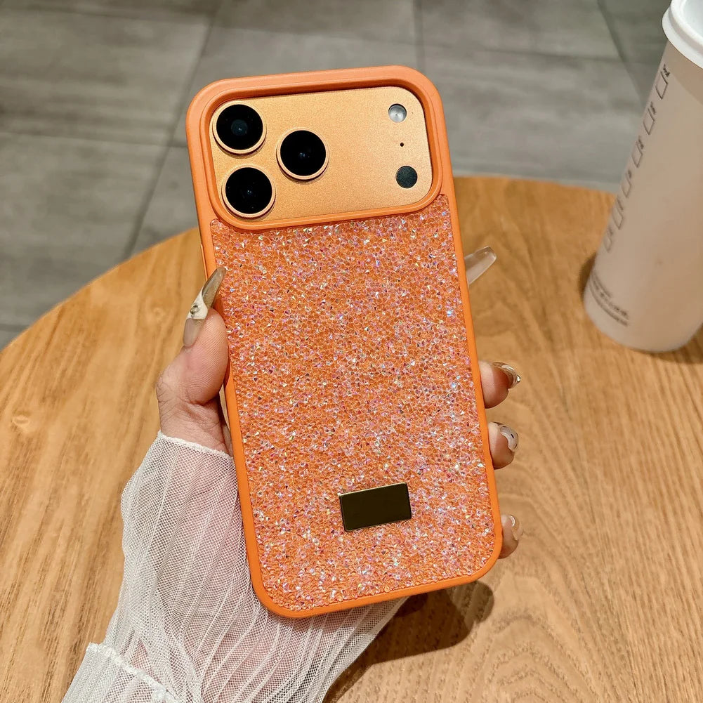 Coque iPhone à pailleté