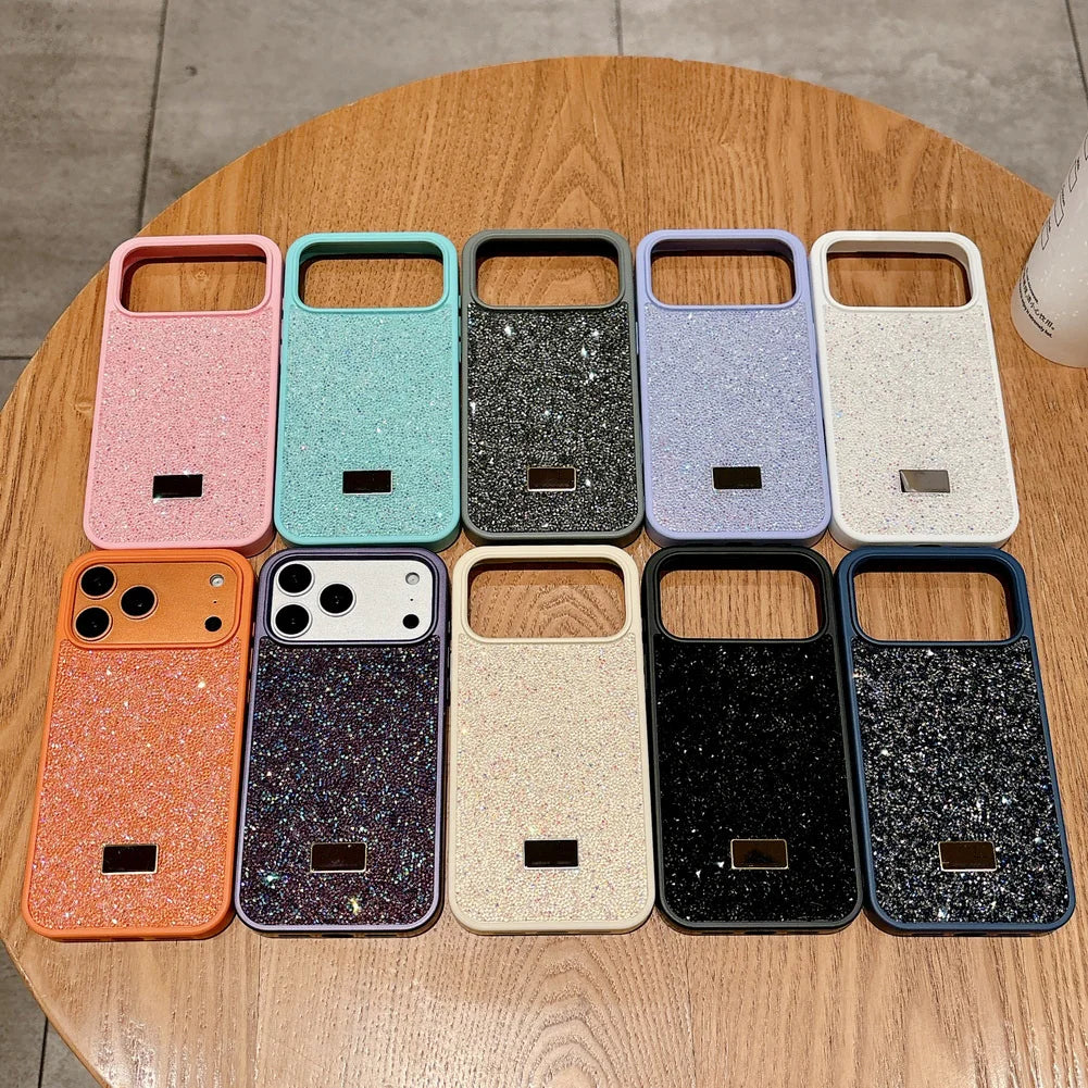 Coque iPhone à pailleté