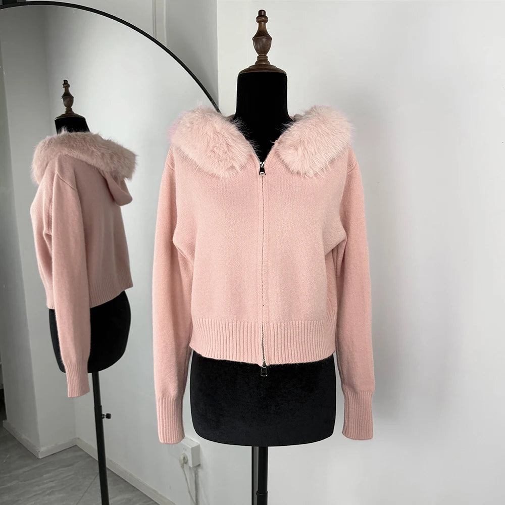 Winter Hoodie Cardigan