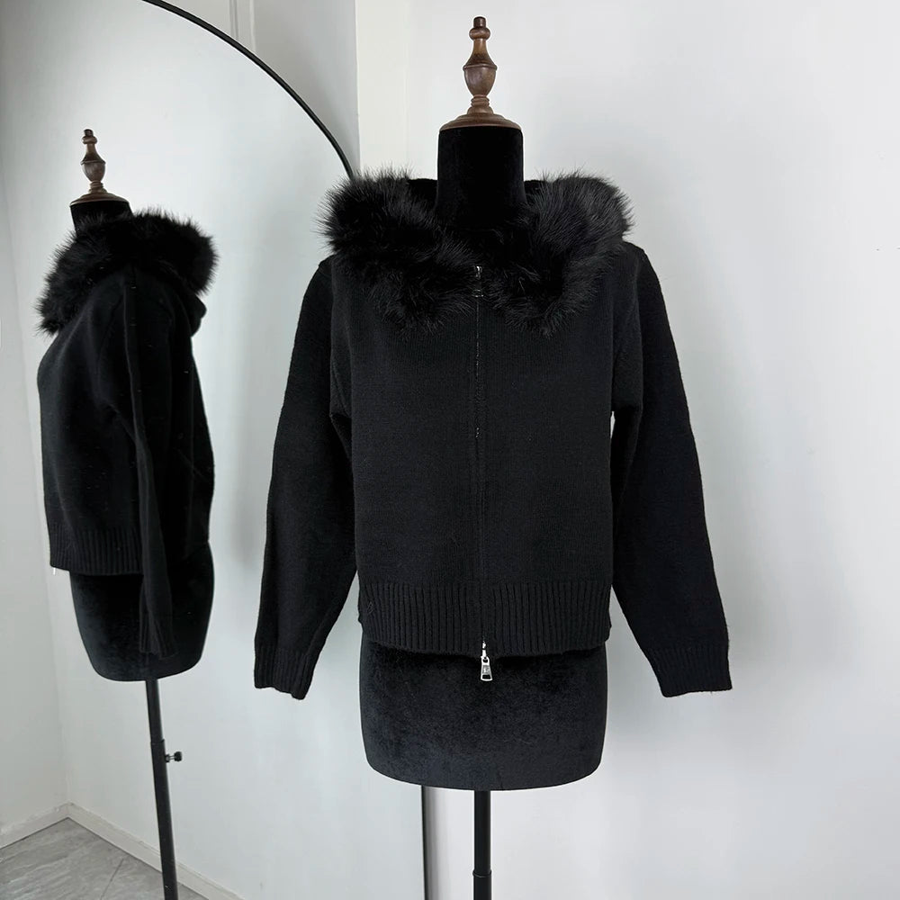 Winter Hoodie Cardigan