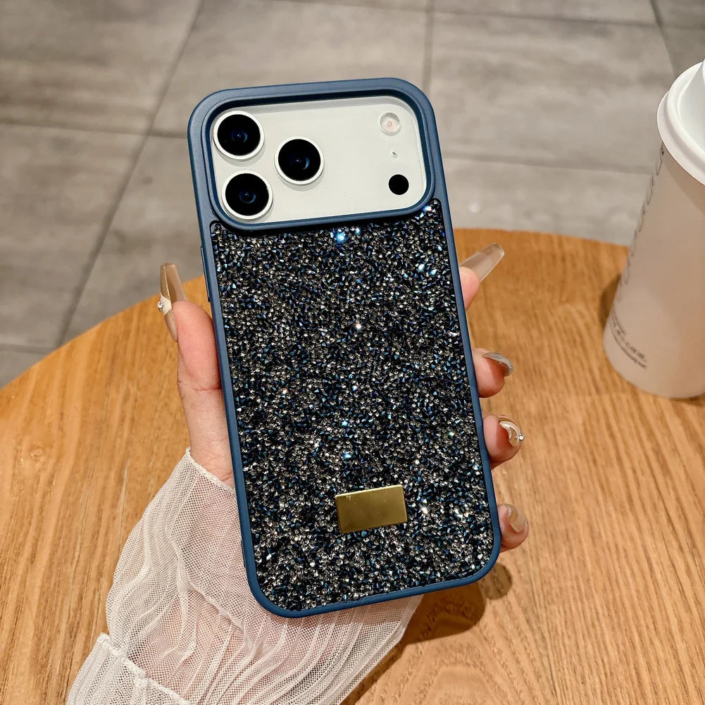 Coque iPhone à pailleté